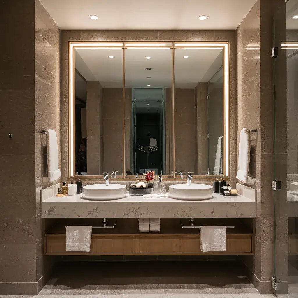 Luxurious Bathroom Mirror