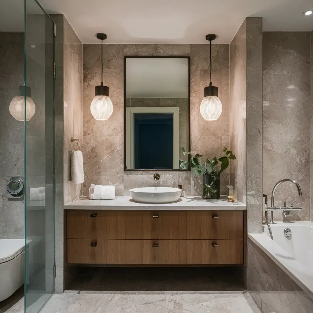 Elegant Bathroom Lighting